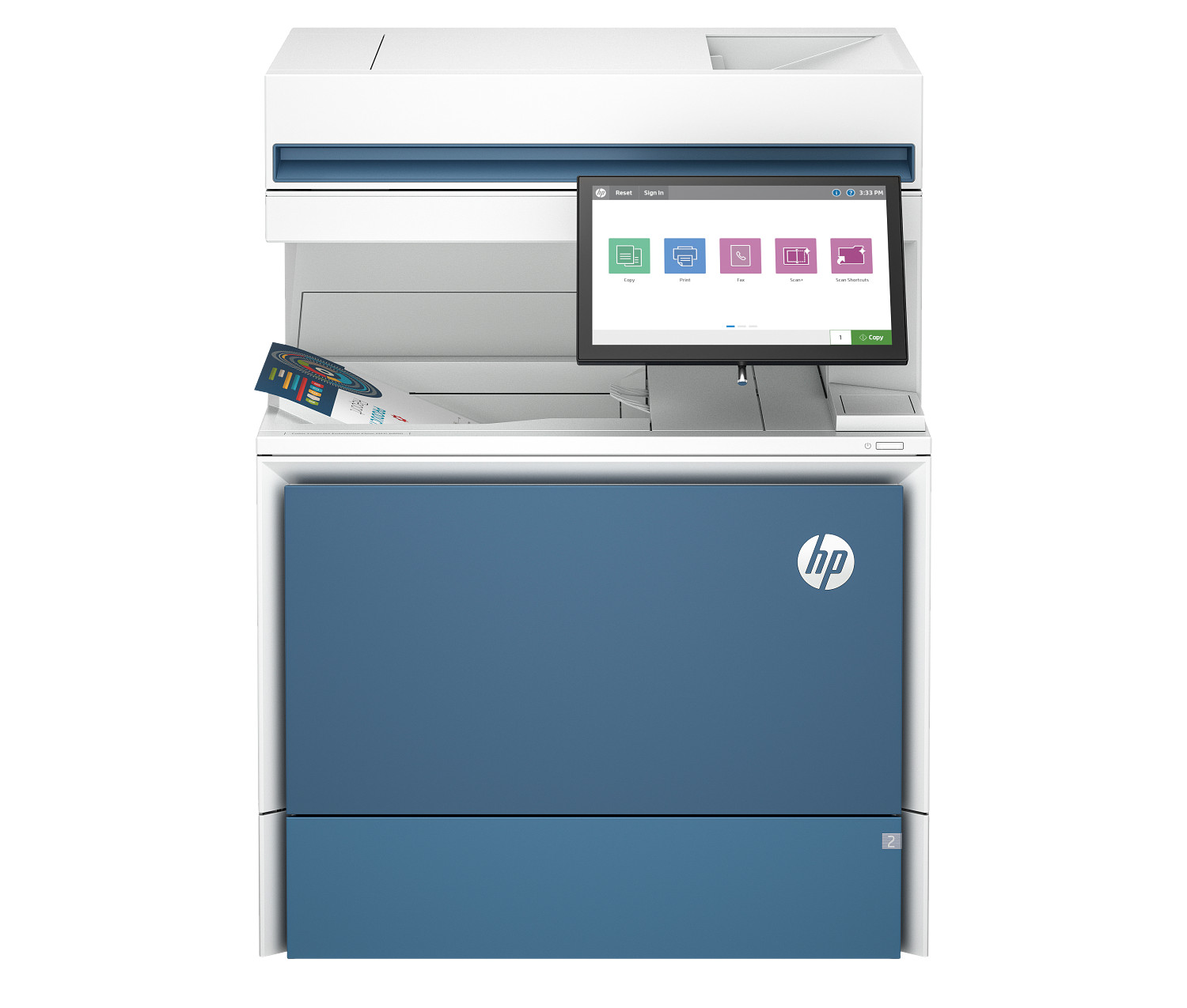HP Color LaserJet Enterprise Flow MFP 5800zf